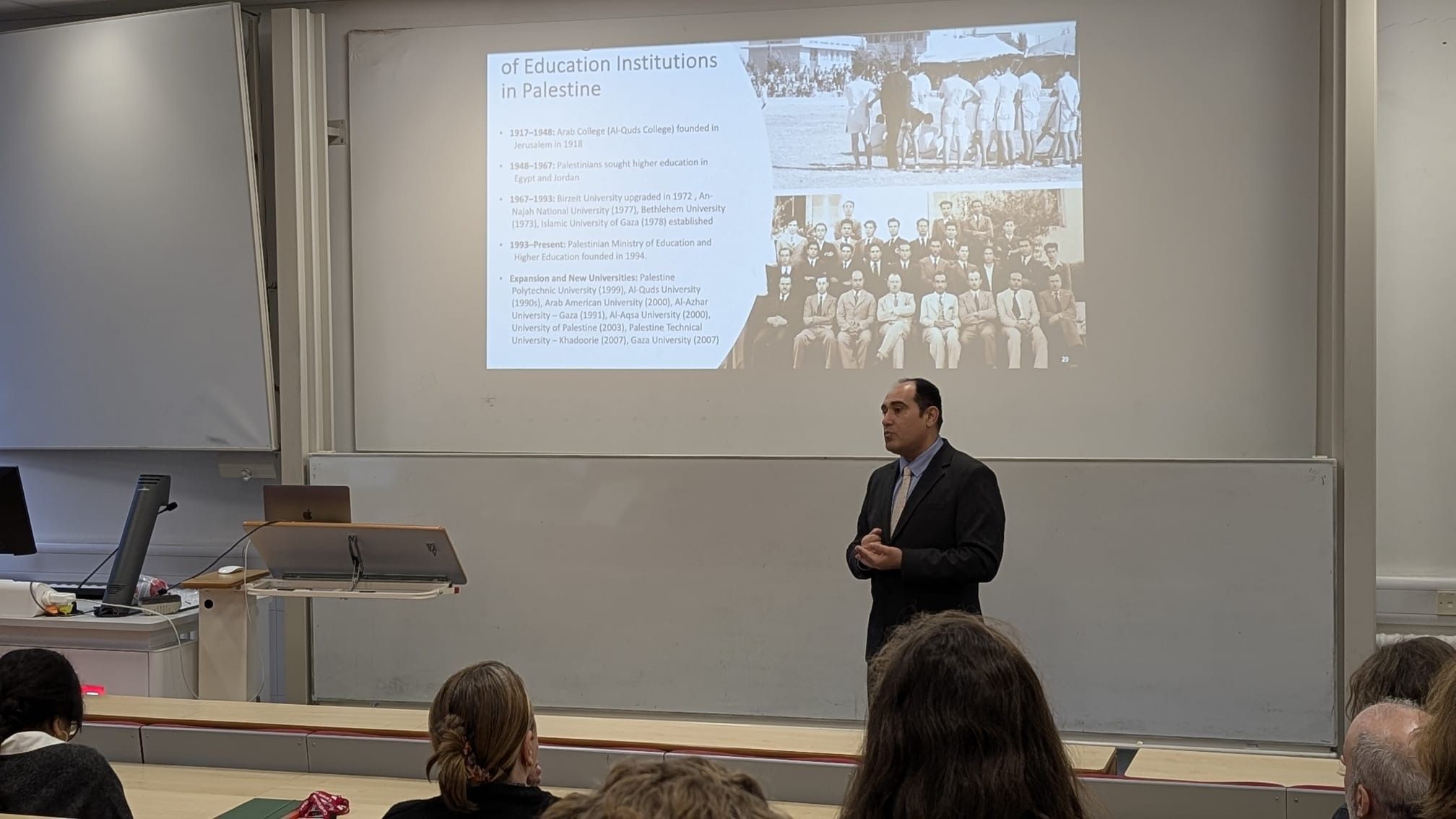 Photograph from Cardiff University.