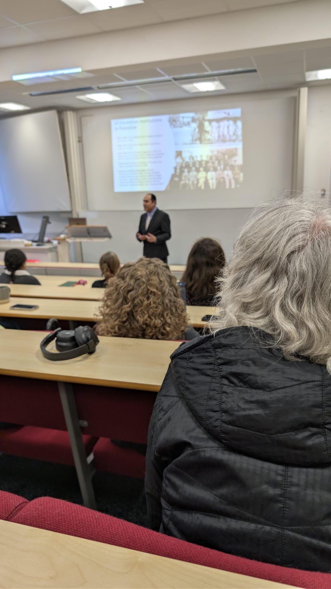 Photograph from Cardiff University.