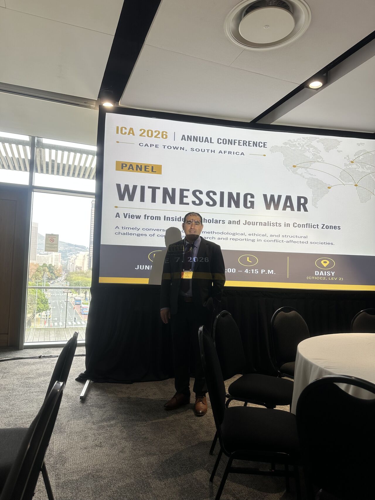 Photograph from the 76th Annual ICA Conference, Cape Town, South Africa, June 2026.