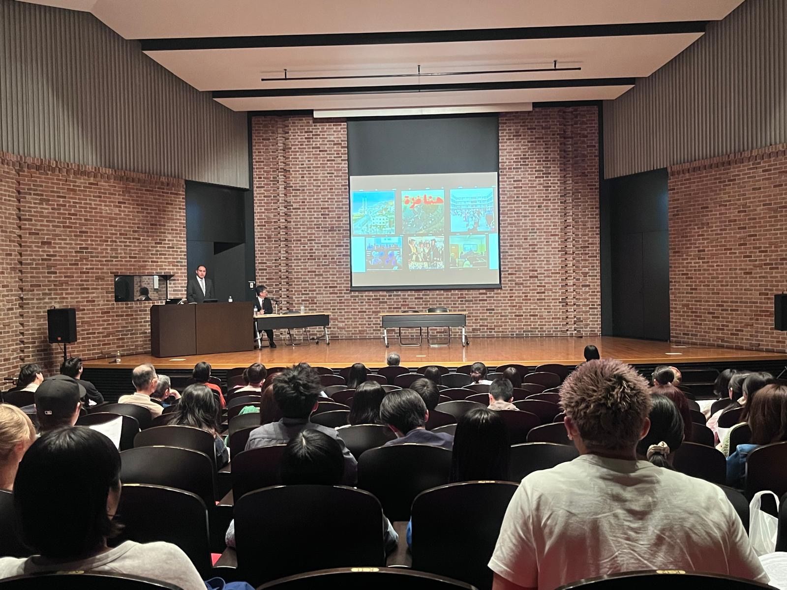 Photograph from University of Cambridge delegation to Japan.