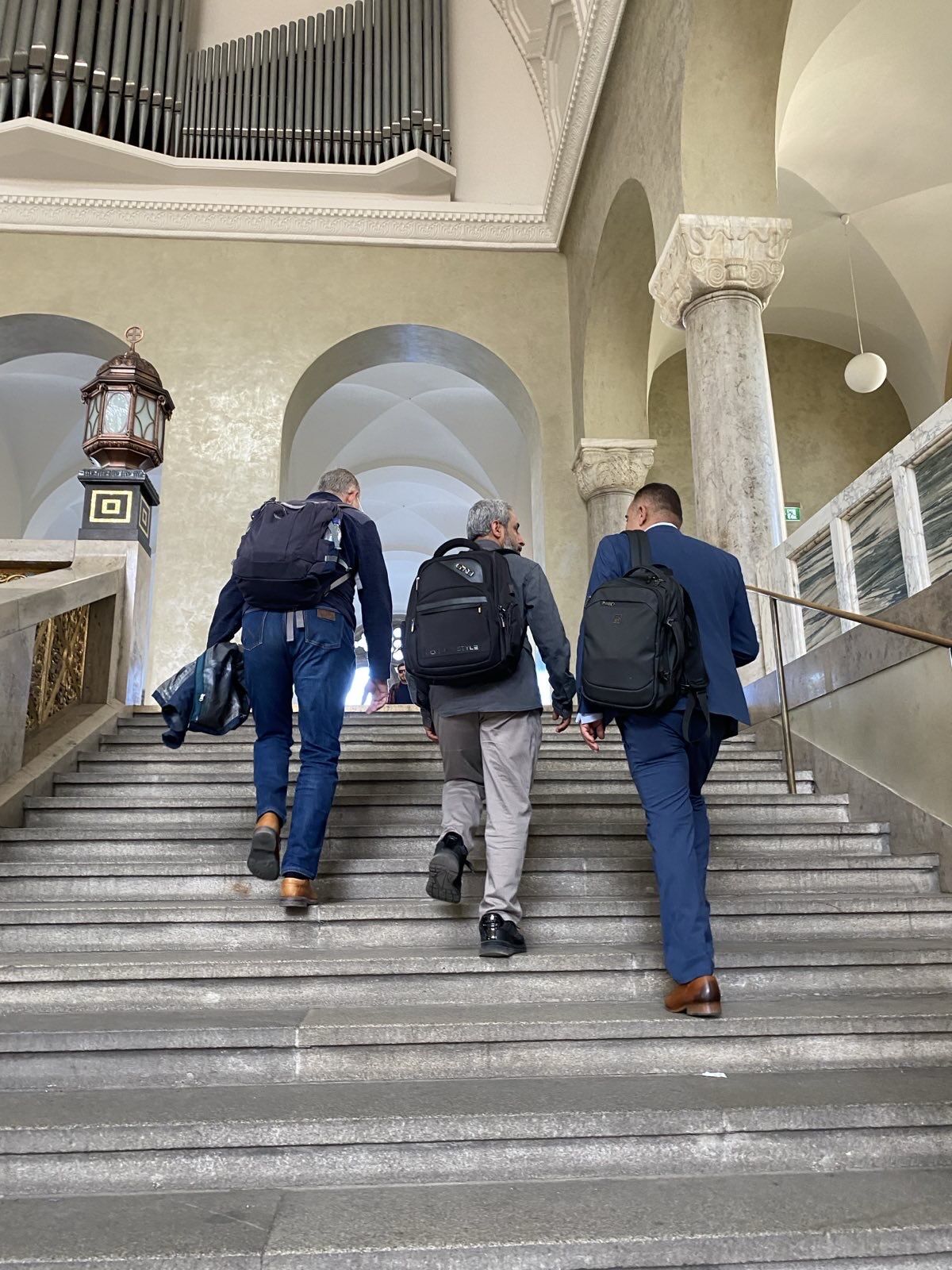 Photograph from the lectures at Ludwig Maximilian University of Munich.